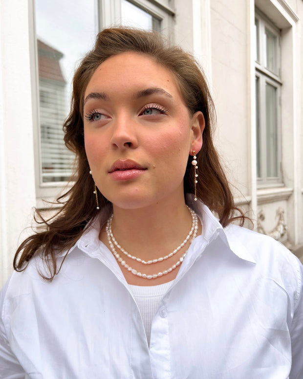 I love you pearl necklace