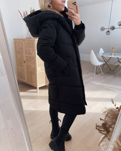 Tally l/s long jacket black