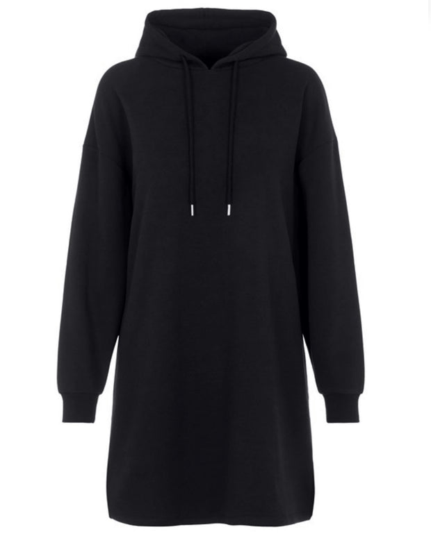 Chilli ls sweat dress black - FORUDBESTILLING LEV. UGE 36/37