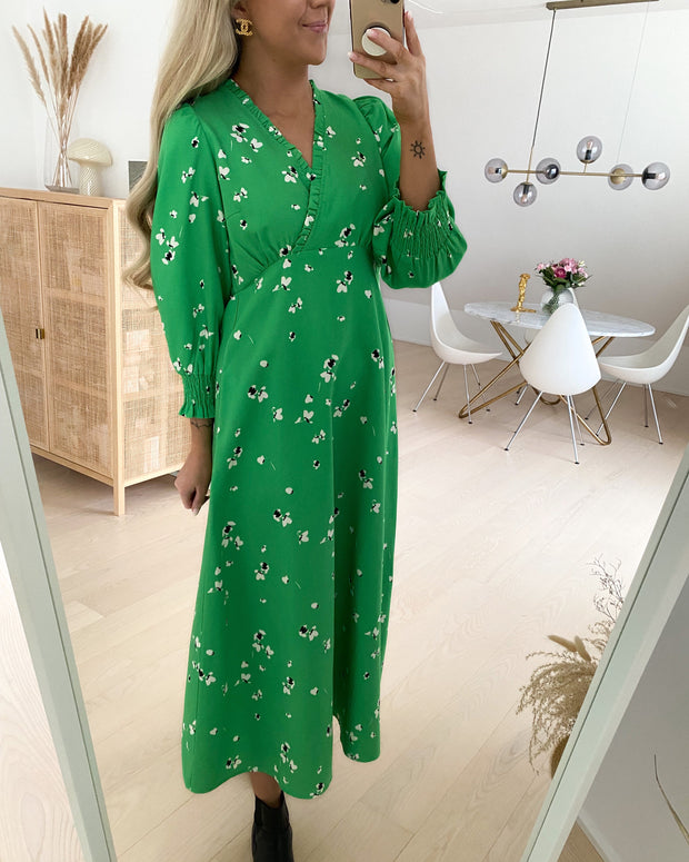 Y.A.S kjole dasla 3/4 long classic green