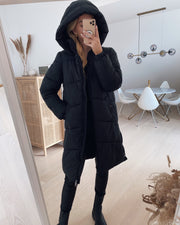 Uppsala long coat black