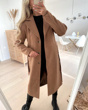 Josie wool coat toasted coconut - FORUDBESTILLING LEV. UGE 38/39