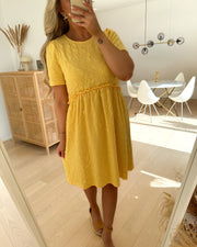 Malla ss dress pale banana