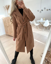 Josie wool coat toasted coconut - FORUDBESTILLING LEV. UGE 38/39