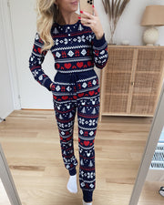 Christmas pants navy