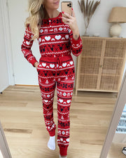 Christmas blouse red