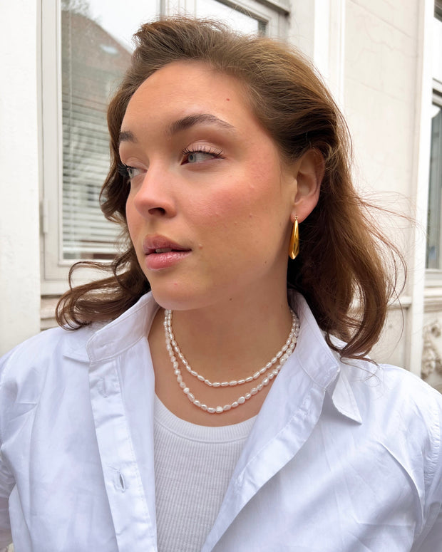 I love you pearl necklace