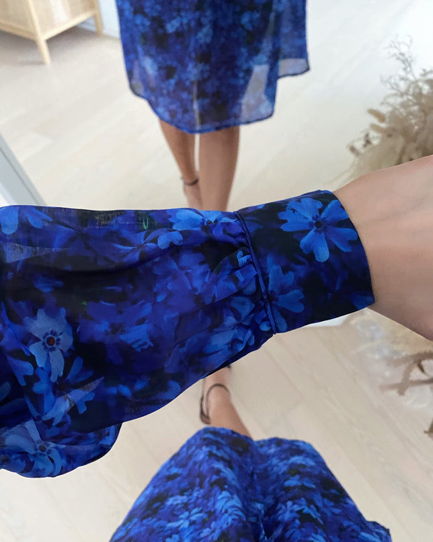 Love875 dress purple flower