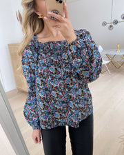 Matikka blouse spring blue