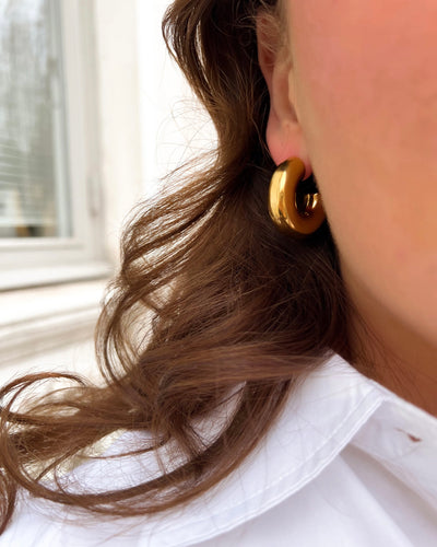Appeal earring gold