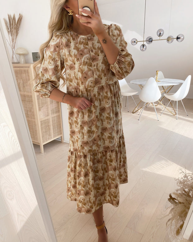 Love659-1 dress powder flower