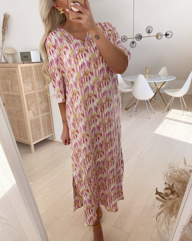 Love812 dress 551 pink water print