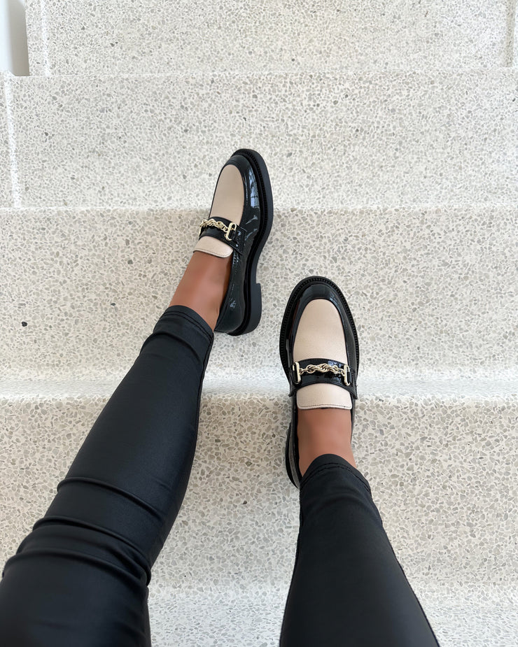 My life loafers bone beige/black