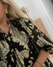 Love882 dress black/gold