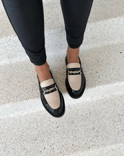 My life loafers bone beige/black