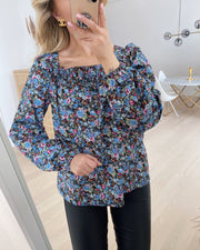 Matikka blouse spring blue