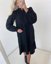 Meda ls dress black