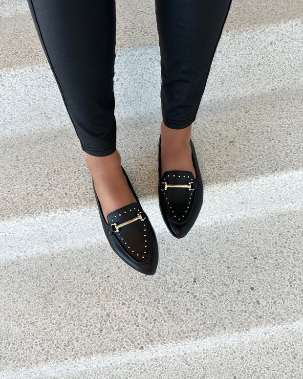 Feels like summer loafers black