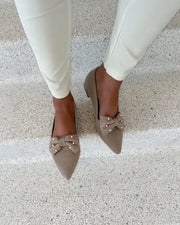 Be good pearls loafers beige