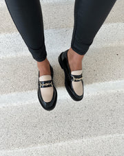 My life loafers bone beige/black