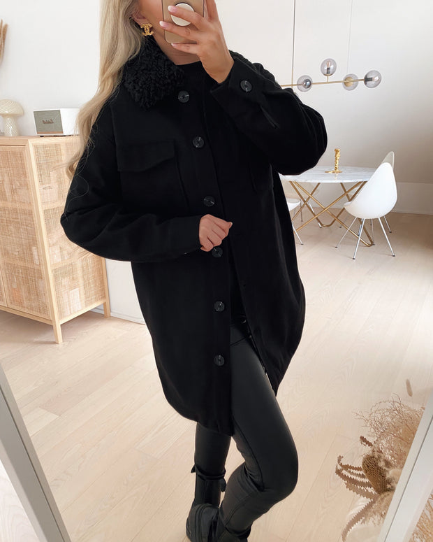 Ollie coat black