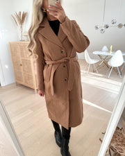 Josie wool coat toasted coconut - FORUDBESTILLING LEV. UGE 38/39