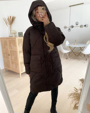 Blake coat coffee bean