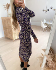 Velin dress 2 purple leo