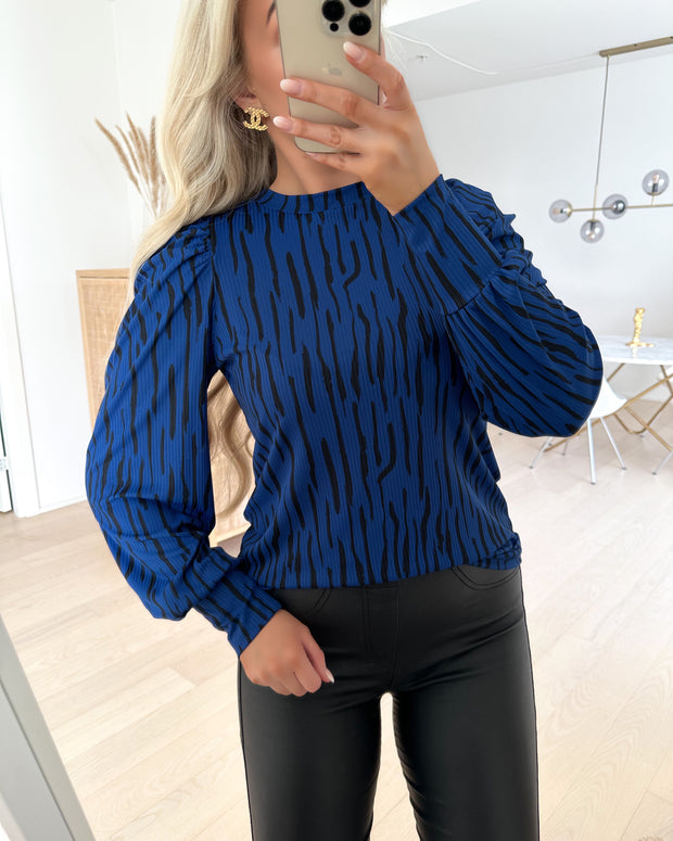 Vya ls blouse safir grafic