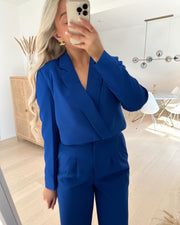 Stella l/s cropped blazer surf the web