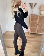 Aleia leggings dark chocolate 129
