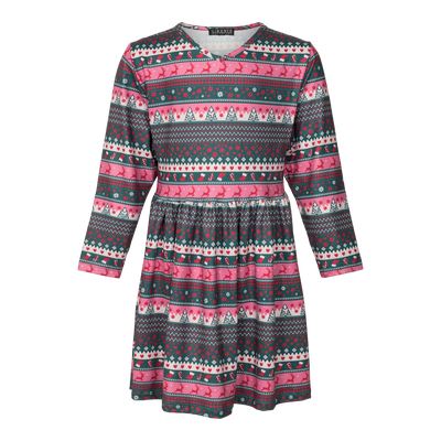 Alma babydoll dress xmas kids